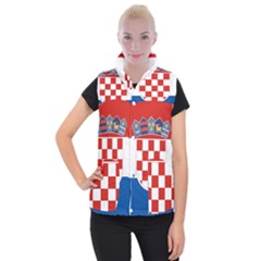 Croatia Women s Button Up Vest