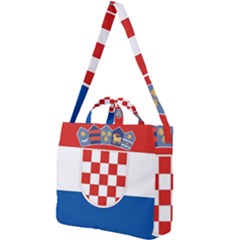 Croatia Square Shoulder Tote Bag by tony4urban