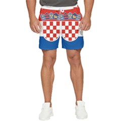 Croatia Men s Runner Shorts by tony4urban