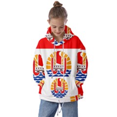 French Polynesia Kids  Oversized Hoodie by tony4urban