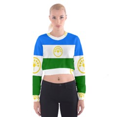 Bashkortostan Flag Cropped Sweatshirt