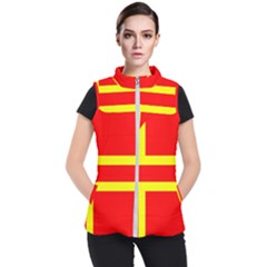 Normandy Flag Women s Puffer Vest by tony4urban