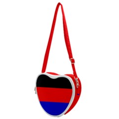 East Frisia Flag Heart Shoulder Bag by tony4urban