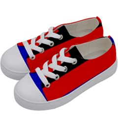 East Frisia Flag Kids  Low Top Canvas Sneakers by tony4urban