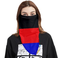 East Frisia Flag Face Covering Bandana (triangle) by tony4urban