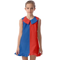 Paris Kids  Pilgrim Collar Ruffle Hem Dress by tony4urban