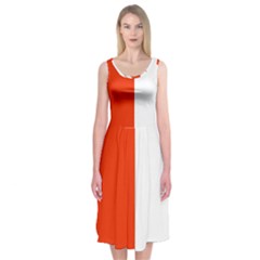 Derry Flag Midi Sleeveless Dress by tony4urban