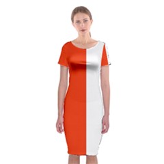 Derry Flag Classic Short Sleeve Midi Dress by tony4urban