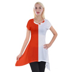 Derry Flag Short Sleeve Side Drop Tunic by tony4urban