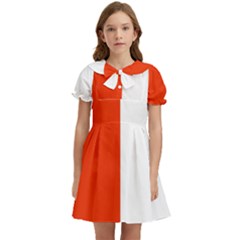 Derry Flag Kids  Bow Tie Puff Sleeve Dress by tony4urban