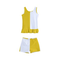 Antrim Flag Kids  Boyleg Swimsuit by tony4urban