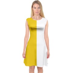 Antrim Flag Capsleeve Midi Dress by tony4urban