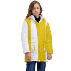 Antrim Flag Kid s Hooded Longline Puffer Jacket