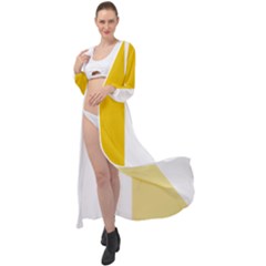 Antrim Flag Maxi Chiffon Beach Wrap by tony4urban