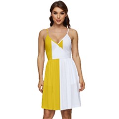 Antrim Flag V-neck Pocket Summer Dress  by tony4urban