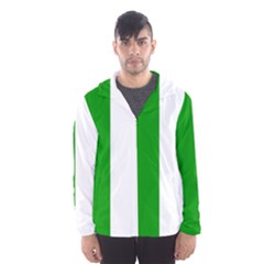 Fermanagh Flag Men s Hooded Windbreaker by tony4urban