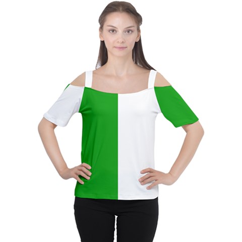 Fermanagh Flag Cutout Shoulder Tee by tony4urban