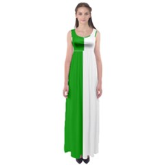 Fermanagh Flag Empire Waist Maxi Dress by tony4urban