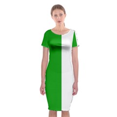 Fermanagh Flag Classic Short Sleeve Midi Dress by tony4urban