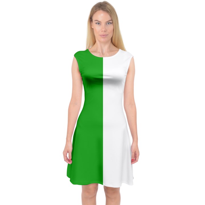 Fermanagh Flag Capsleeve Midi Dress