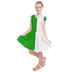 Fermanagh Flag Kids  Short Sleeve Dress by tony4urban