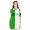 Fermanagh Flag Shoulder Cutout Velvet One Piece View1