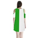 Fermanagh Flag Shoulder Cutout Velvet One Piece View2