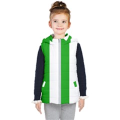 Fermanagh Flag Kids  Hooded Puffer Vest by tony4urban