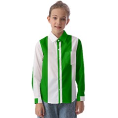 Fermanagh Flag Kids  Long Sleeve Shirt by tony4urban