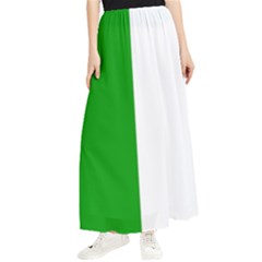 Fermanagh Flag Maxi Chiffon Skirt by tony4urban