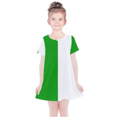 Fermanagh Flag Kids  Simple Cotton Dress by tony4urban