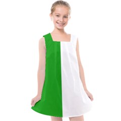 Fermanagh Flag Kids  Cross Back Dress by tony4urban