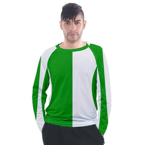 Fermanagh Flag Men s Long Sleeve Raglan Tee by tony4urban