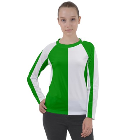 Fermanagh Flag Women s Long Sleeve Raglan Tee by tony4urban