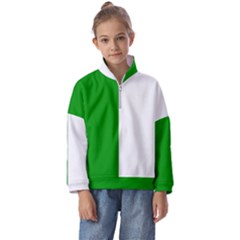 Fermanagh Flag Kids  Half Zip Hoodie