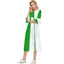 Fermanagh Flag Double Cuff Midi Dress View2