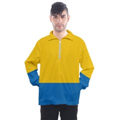 Opolskie Flag Men s Half Zip Pullover