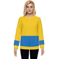 Opolskie Flag Hidden Pocket Sweatshirt