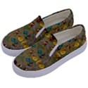 Fishes Admires All Freedom In The World And Feelings Of Security Kids  Canvas Slip Ons View2