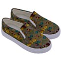 Fishes Admires All Freedom In The World And Feelings Of Security Kids  Canvas Slip Ons View3