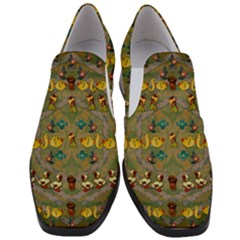 Fishes Admires All Freedom In The World And Feelings Of Security Women Slip On Heel Loafers by pepitasart