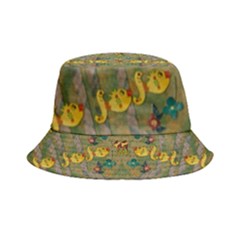 Fishes Admires All Freedom In The World And Feelings Of Security Inside Out Bucket Hat by pepitasart