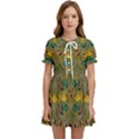 Fishes Admires All Freedom In The World And Feelings Of Security Kids  Sweet Collar Dress View1