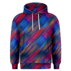 Striped Colorful Abstract Pattern Men s Overhead Hoodie by dflcprintsclothing