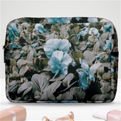 Flowers And Leaves Colored Scene Make Up Pouch (large) by dflcprintsclothing