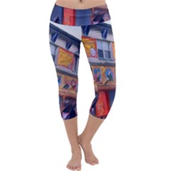 Coney1 Capri Yoga Leggings by StarvingArtisan