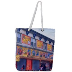 Coney1 Full Print Rope Handle Tote (large) by StarvingArtisan