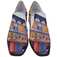 Coney1 Women Slip On Heel Loafers by StarvingArtisan