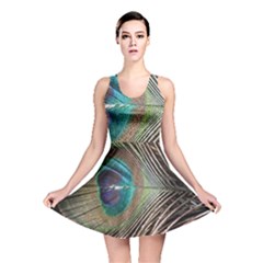 Peacock Reversible Skater Dress