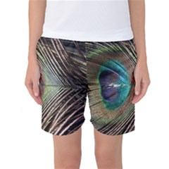 Peacock Women s Basketball Shorts by StarvingArtisan